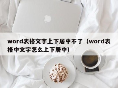 深圳word表格文字上下居中不了（word表格中文字怎么上下居中）