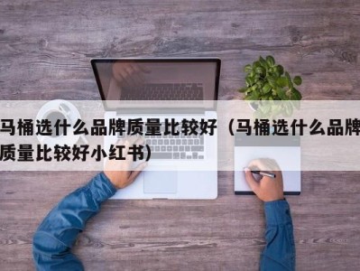 深圳马桶选什么品牌质量比较好（马桶选什么品牌质量比较好小红书）