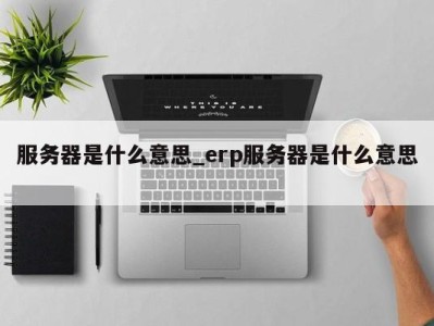 深圳服务器是什么意思_erp服务器是什么意思 